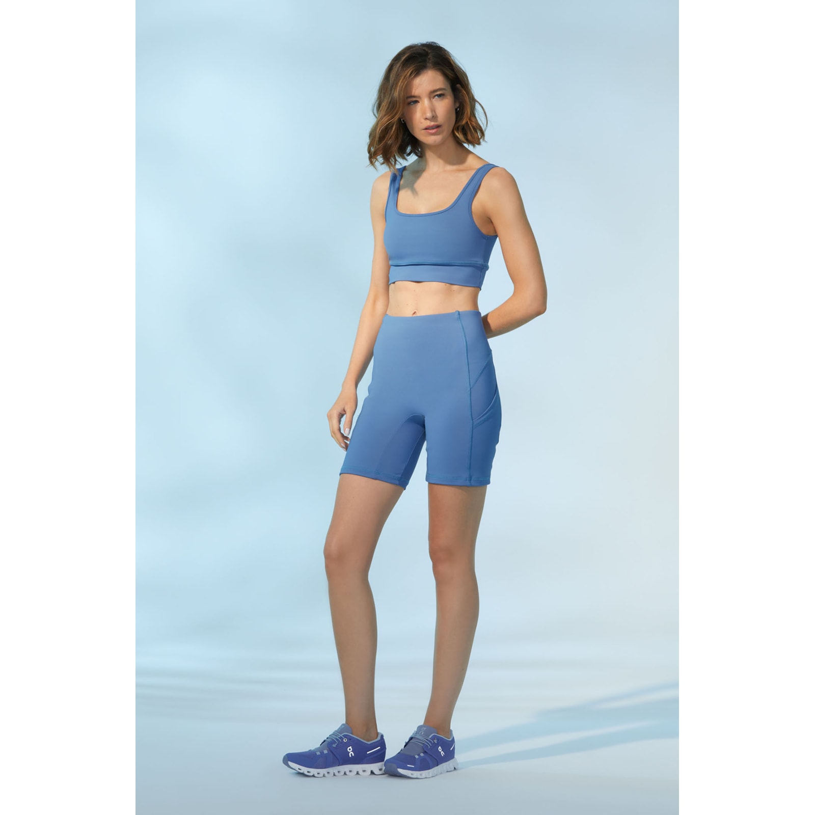 Bermuda Yogini Eco Power Azul Jeans