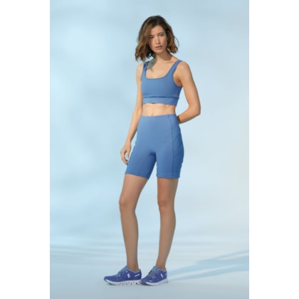 Bermuda Yogini Eco Power Azul Jeans
