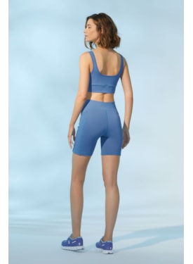 Bermuda Yogini Eco Power Azul Jeans