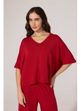Blusa Yog Moletom Bambu Cropped Isis(46) Amora