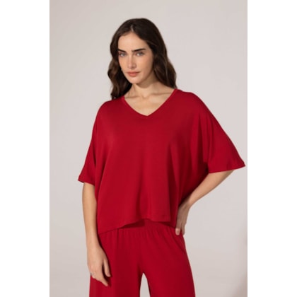 Blusa Yog Moletom Bambu Cropped Isis(46) Amora