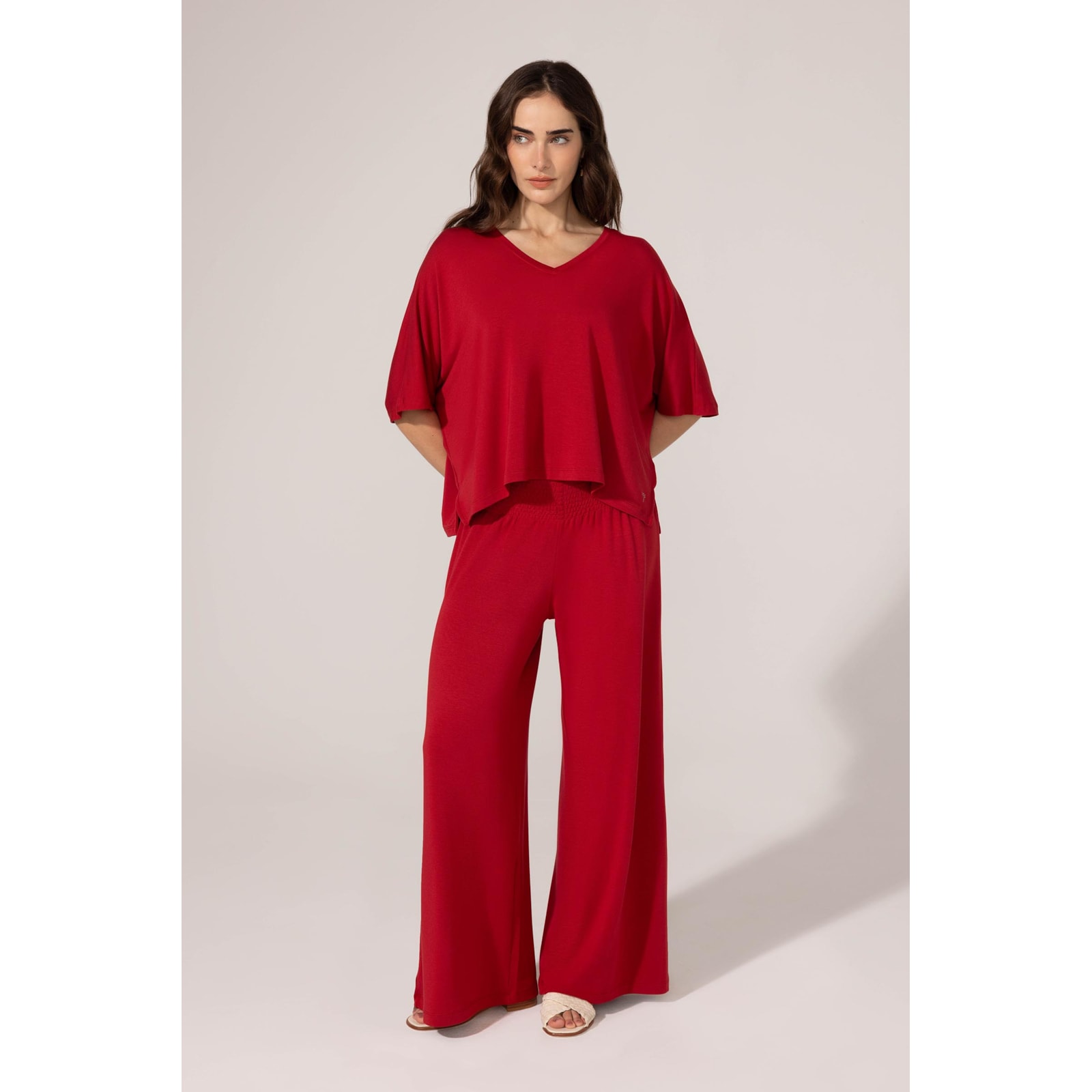 Blusa Yog Moletom Bambu Cropped Isis(46) Amora