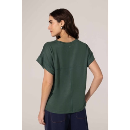 Blusa Yogini Flame Paty Verde Escuro