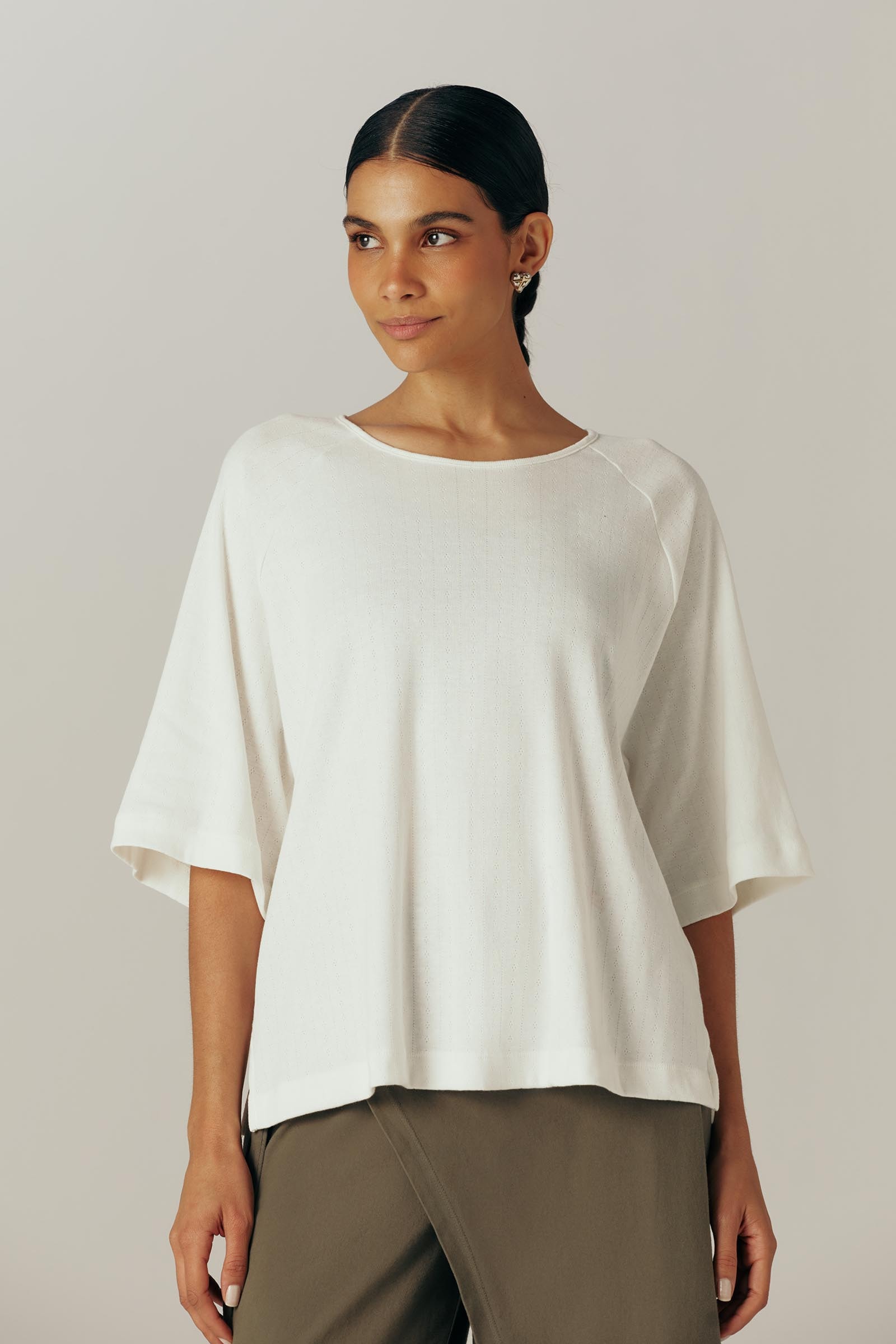 Blusa Yogini Ganges Off White