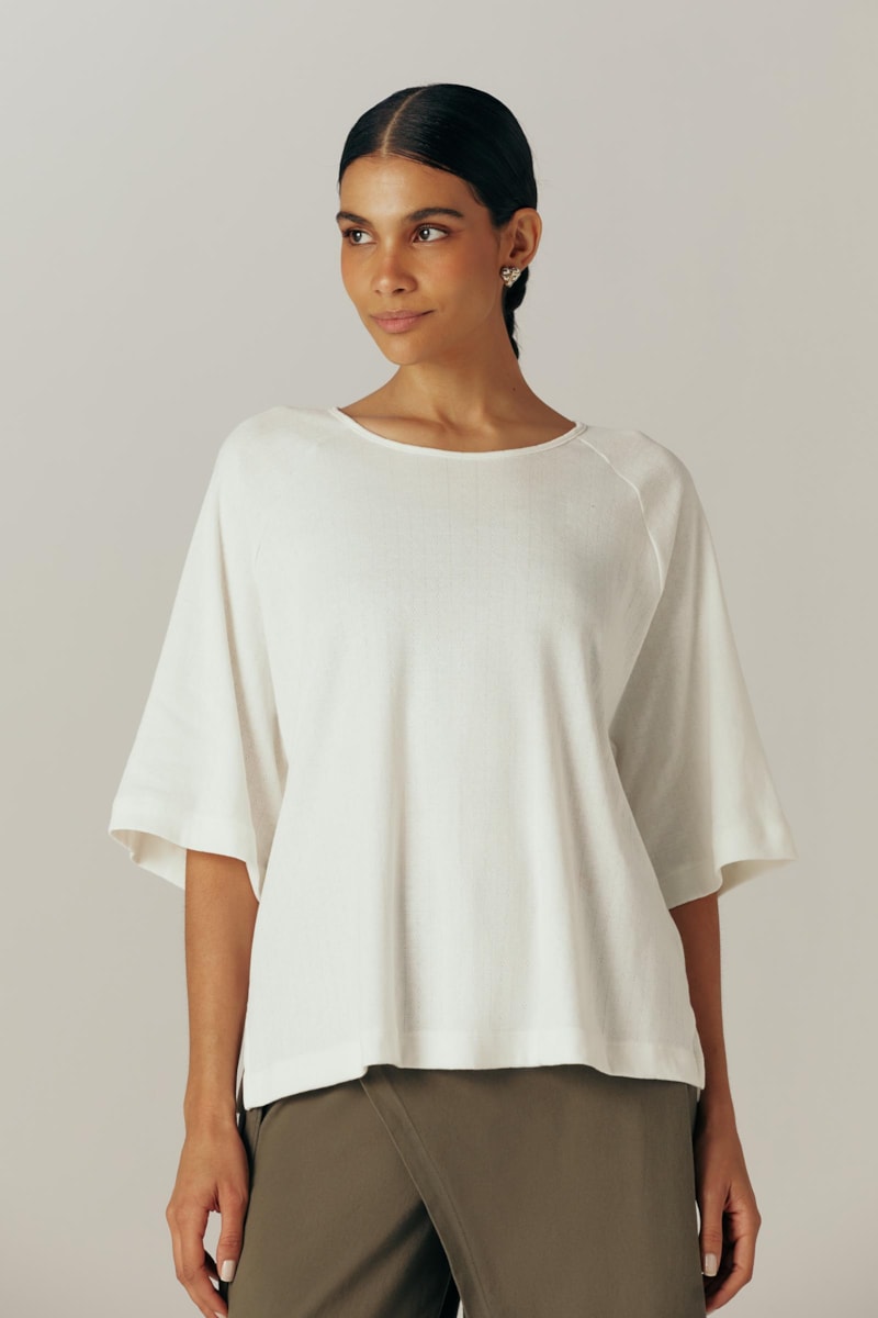 Blusa Yogini Ganges Off White