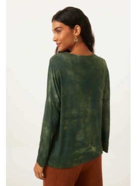 Blusa Yogini Modal Tie Dye Andreia Militar