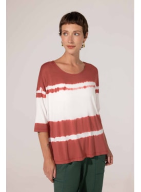 Blusa Yogini Modal Tie Dye Damaris Amora