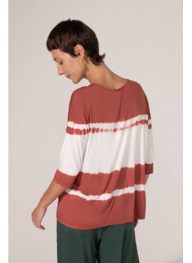Blusa Yogini Modal Tie Dye Damaris Amora