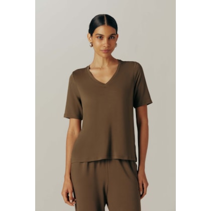 Blusa Yogini Moletom Bambu Dec v (45) Verde Oliva