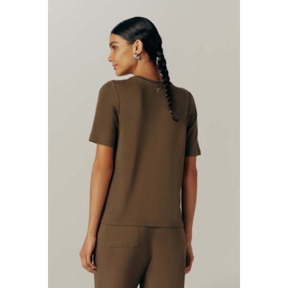 Blusa Yogini Moletom Bambu Dec v (45) Verde Oliva