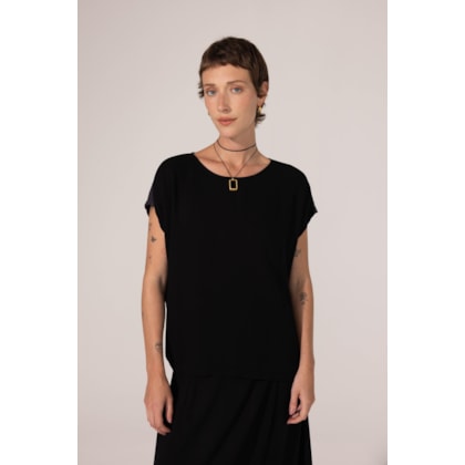 Blusa Yogini Silvia Preto