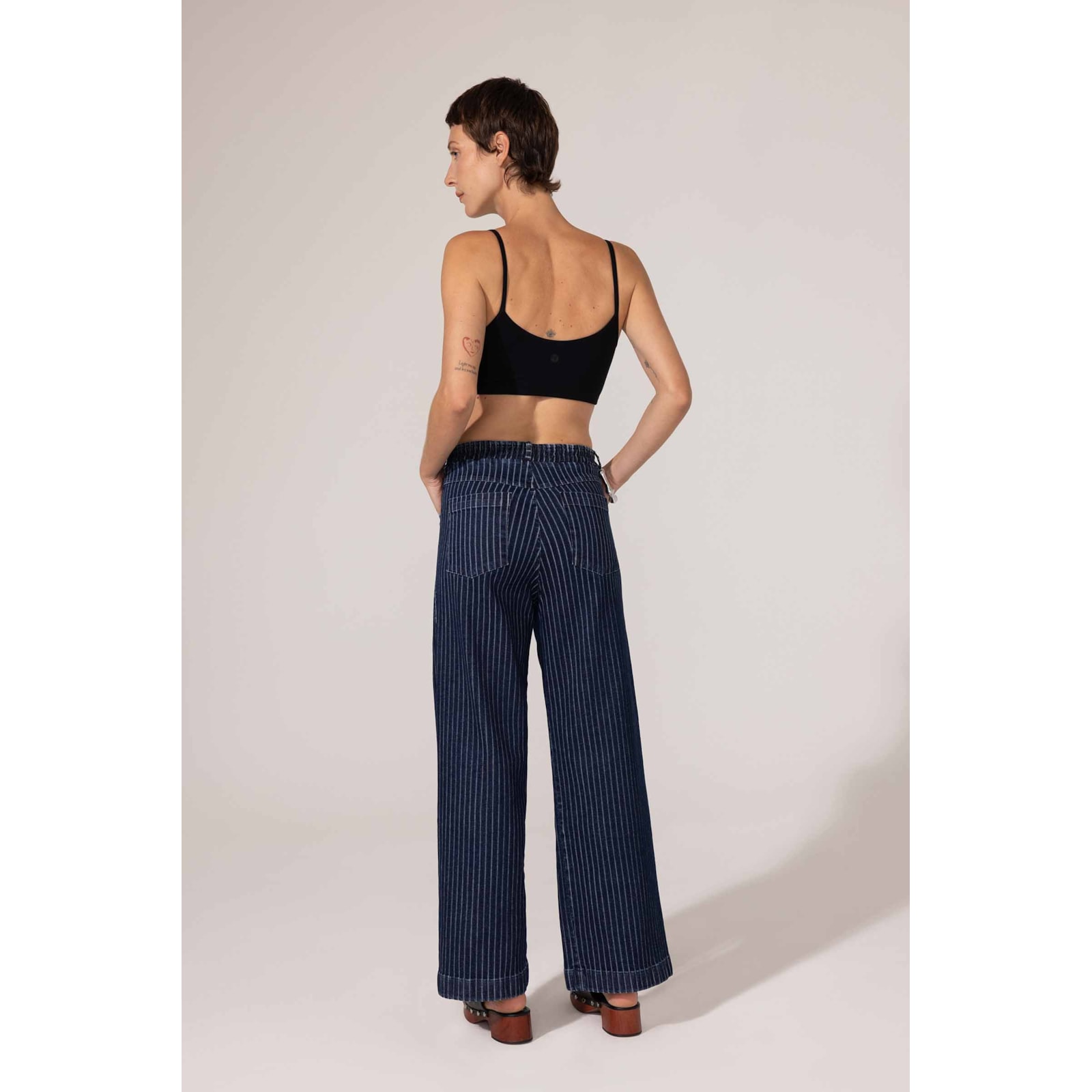 Calca Yogini Indigo Listrado Bel Indigo