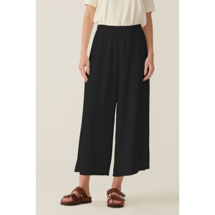 Calca Yogini Pantacourt New Aurea (P) Preto