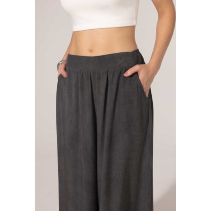Calca Yogini Pantalona Pietra Preto