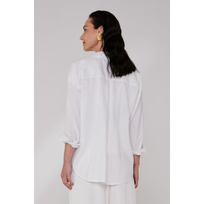 Camisa Dye Off White Linho Ella