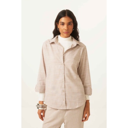 Camisa Yogini Algodao Vichy Chloe Fendi