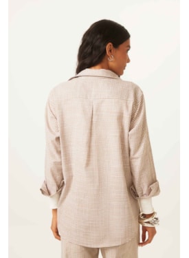 Camisa Yogini Algodao Vichy Chloe Fendi