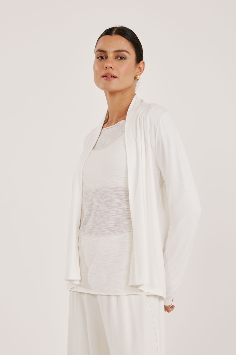 Casaco Yogini Beth Off White