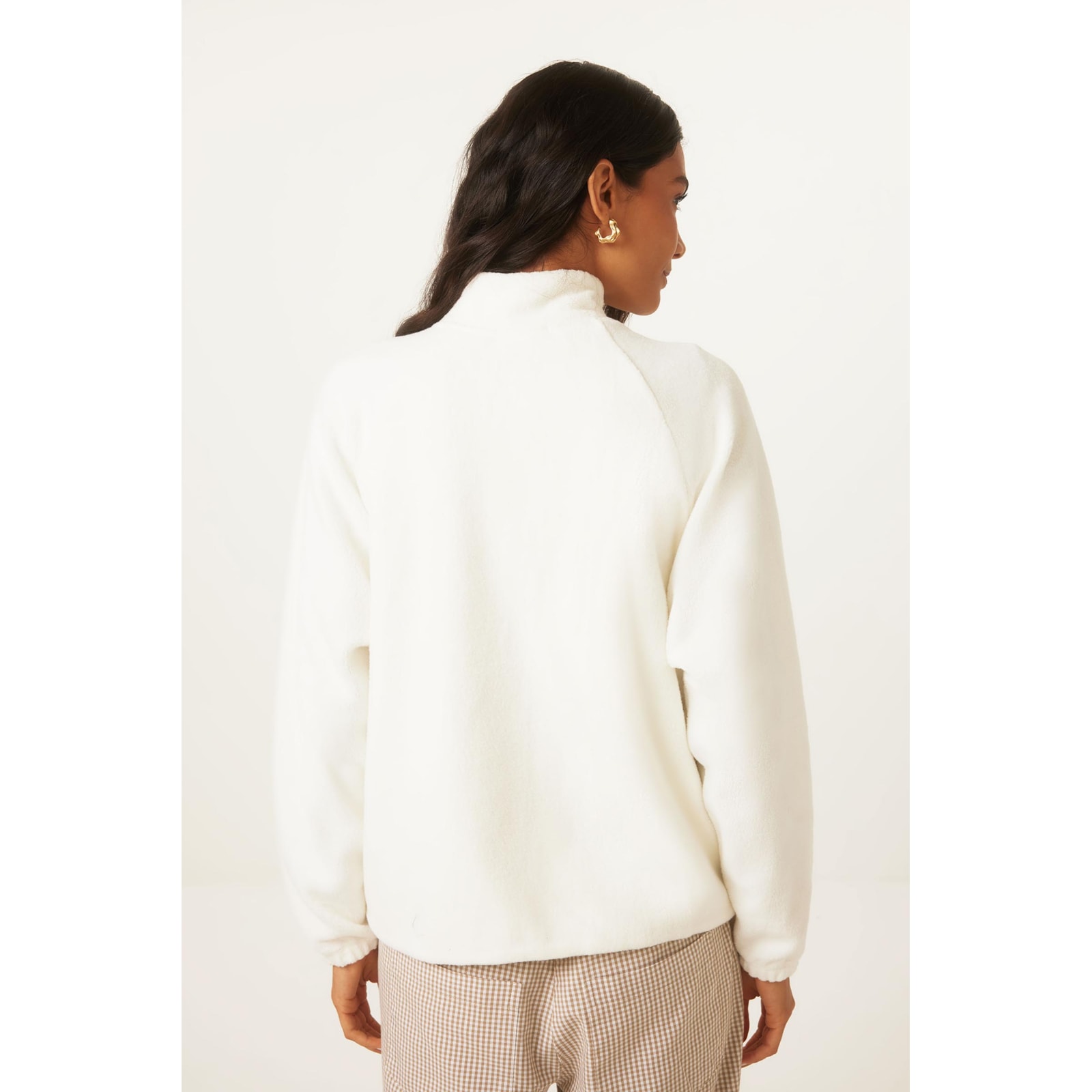 Casaco Yogini Fleece Marina Off White