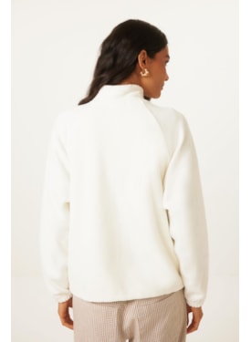 Casaco Yogini Fleece Marina Off White