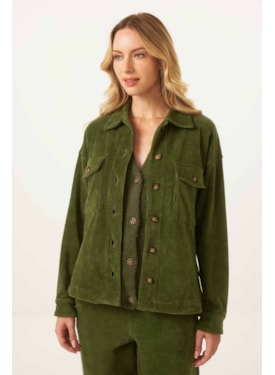 Jaqueta Yogini Cotele Heidi Militar