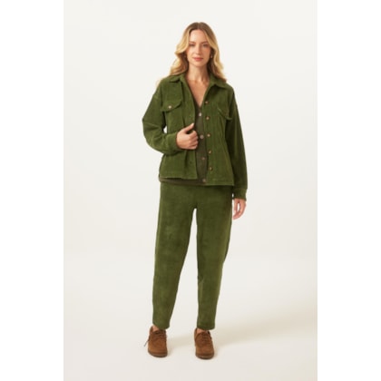 Jaqueta Yogini Cotele Heidi Militar