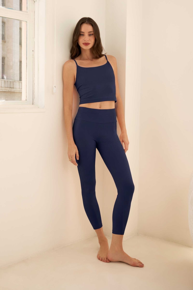 Legging Yoga Marinho Skin Lyra