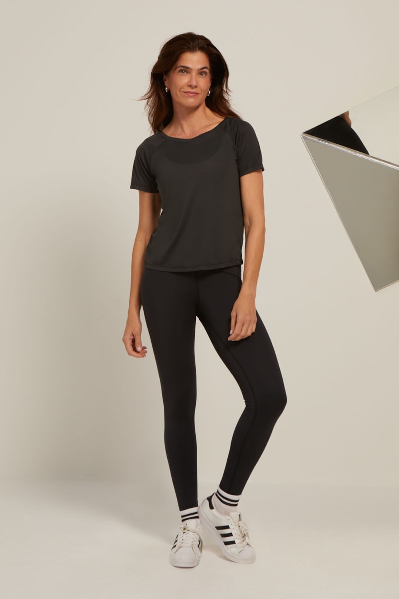 Legging Yogini Basic Soft Skin Bali Preto