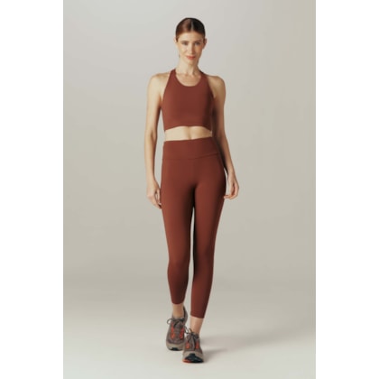 Legging Yogini High Rise Renata Marrom
