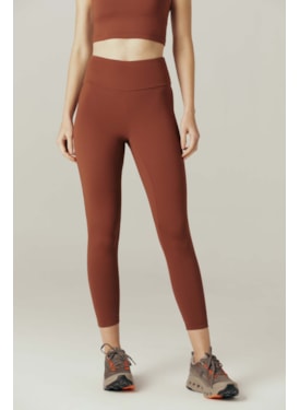 Legging Yogini High Rise Renata Marrom