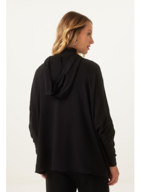 Pelerine Yogini Algodao Thermo Modal Preto