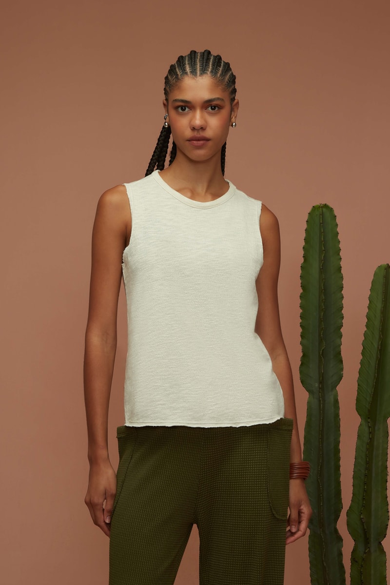 Regata Yogini Algodao Noah (P) Creme