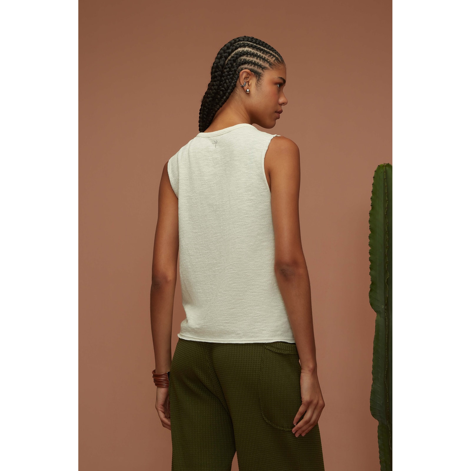 Regata Yogini Algodao Noah (P) Creme