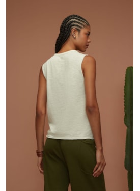 Regata Yogini Algodao Noah (P) Creme
