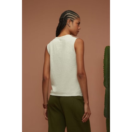 Regata Yogini Algodao Noah (P) Creme
