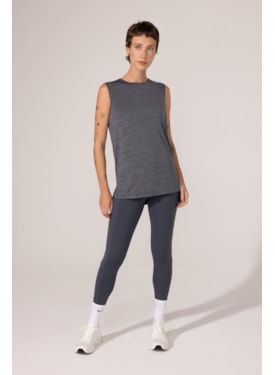 Regata Yogini Long Alba Cinza Escuro