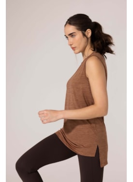 Regata Yogini Long Alba Marrom Claro