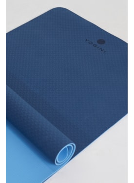 Tapete Yogini Tpe (183x61x5cm) Azul/ Azul Claro