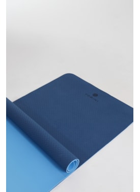 Tapete Yogini Tpe (183x61x5cm) Azul/ Azul Claro