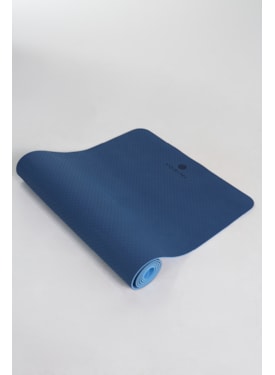 Tapete Yogini Tpe (183x61x5cm) Azul/ Azul Claro