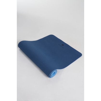 Tapete Yogini Tpe (183x61x5cm) Azul/ Azul Claro