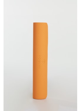 Tapete Yogini Tpe (183x61x5cm) Laranja/ Preto