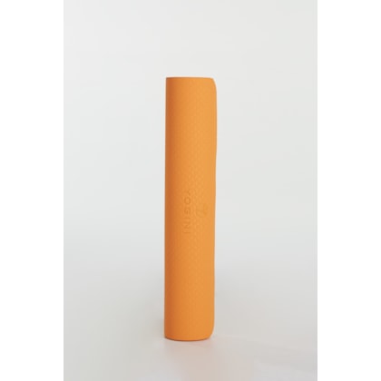 Tapete Yogini Tpe (183x61x5cm) Laranja/ Preto