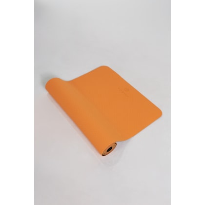 Tapete Yogini Tpe (183x61x5cm) Laranja/ Preto