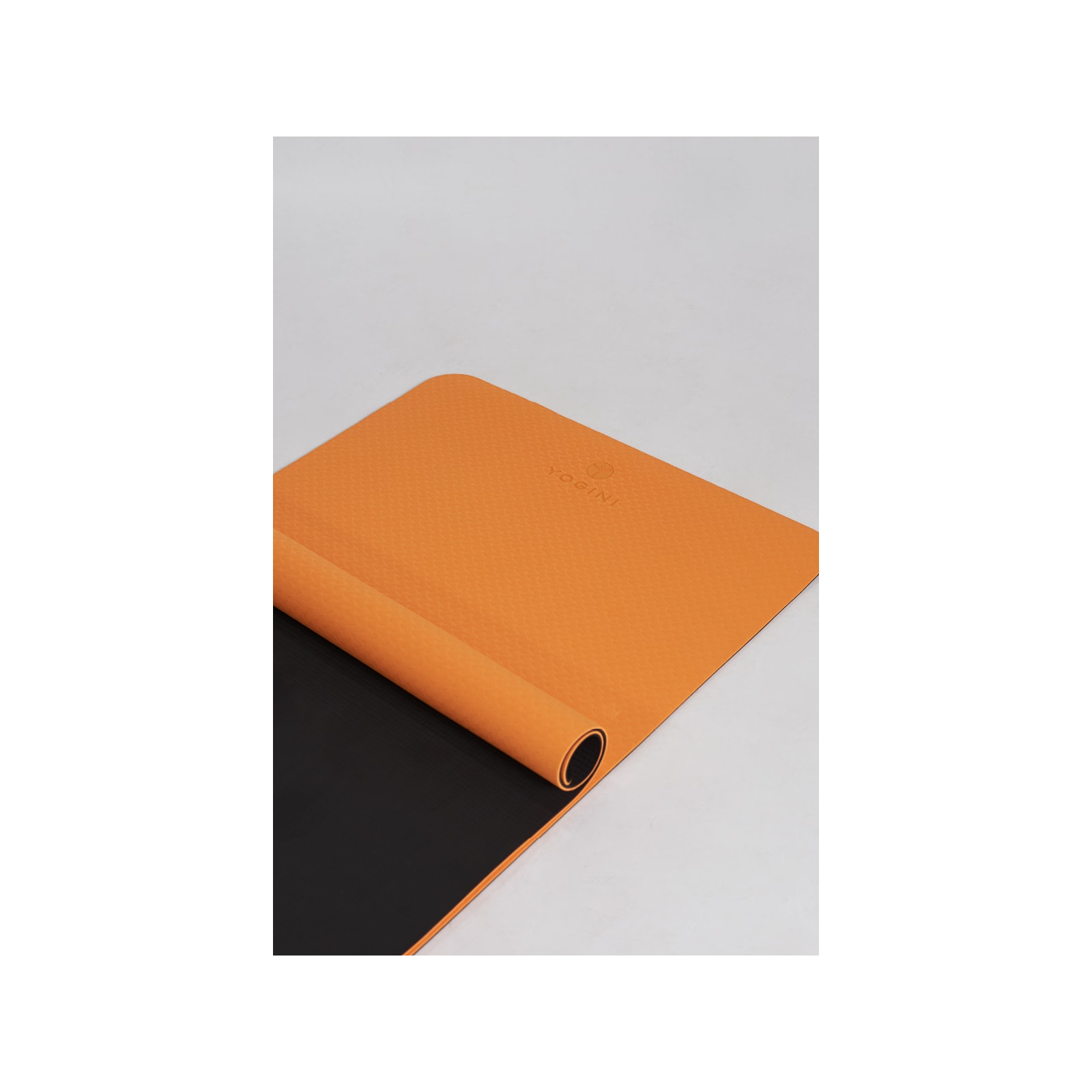 Tapete Yogini Tpe (183x61x5cm) Laranja/ Preto