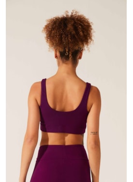 Top Yogini Algodao Dye Durga Orquidea