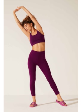Top Yogini Algodao Dye Durga Orquidea