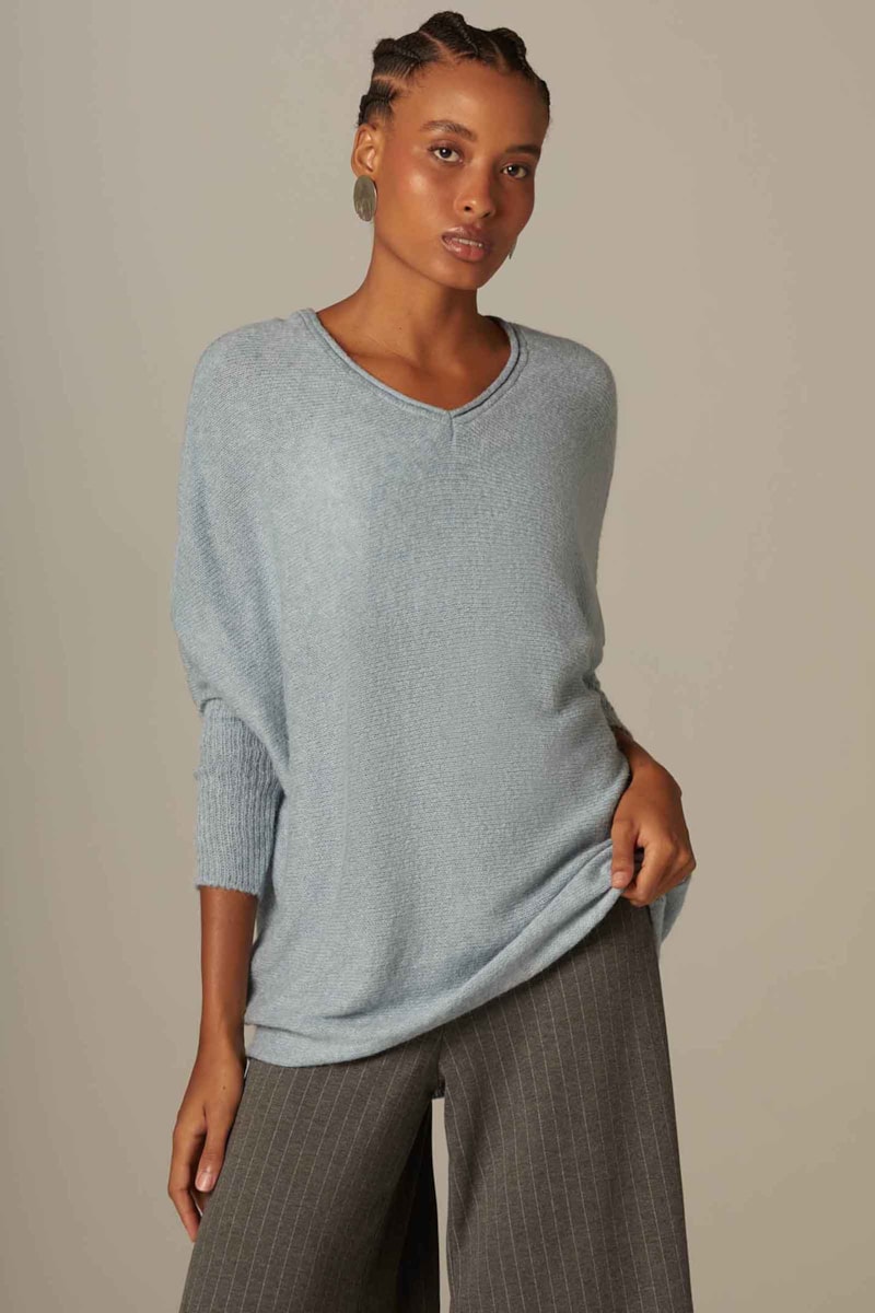 Trico Sweater Yogini Dec v Grace Azul