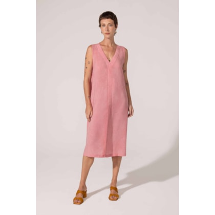 Vestido Yogini Regata Carine Rosa Escuro