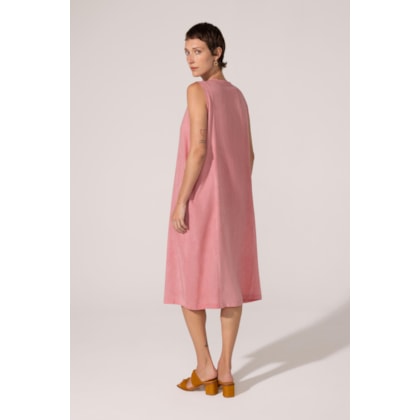 Vestido Yogini Regata Carine Rosa Escuro